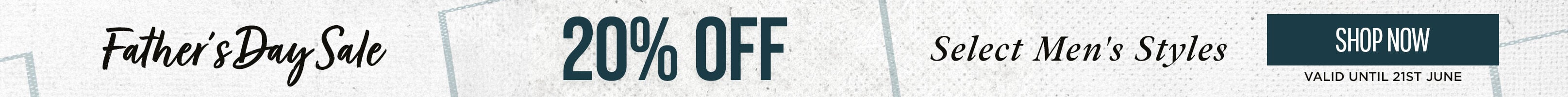 UK,IE Father's Day Sale Skinny Banner
